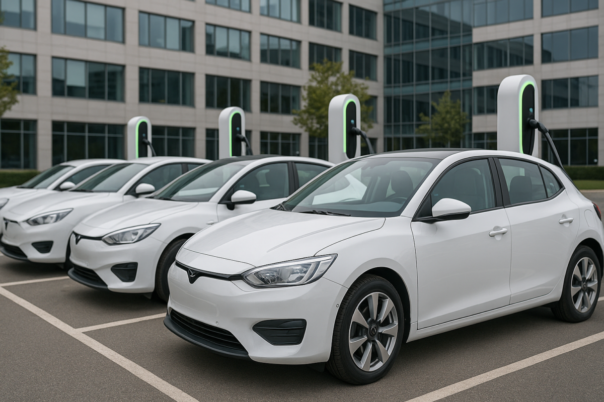 Véhicules d’entreprise électriques alignés avec la Loi LOM 2025