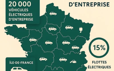 Électrification des flottes d’entreprise : les chiffres 2025