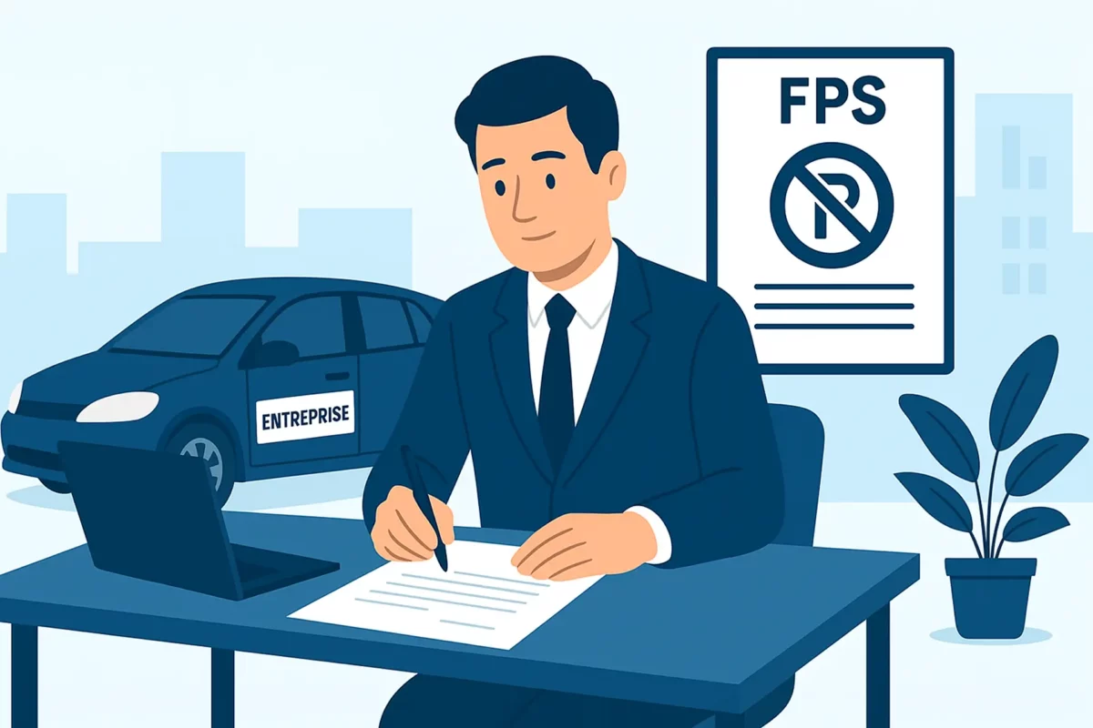 Procédure de recours FPS pour véhicule d’entreprise