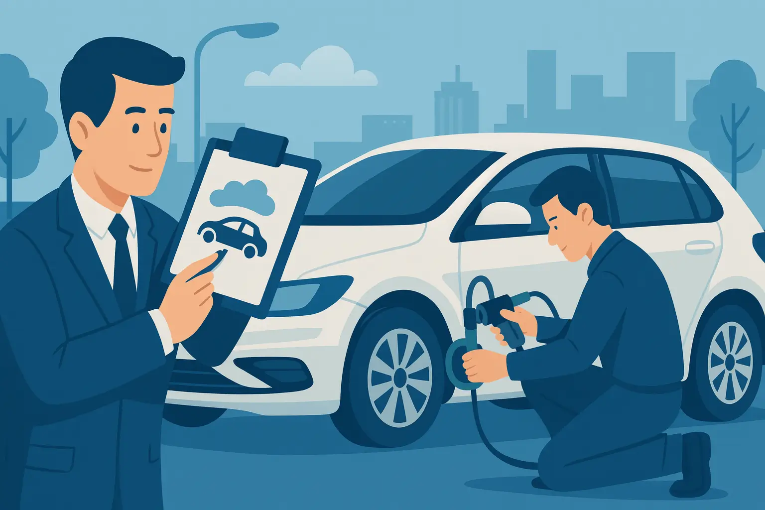 smart repair flotte automobile