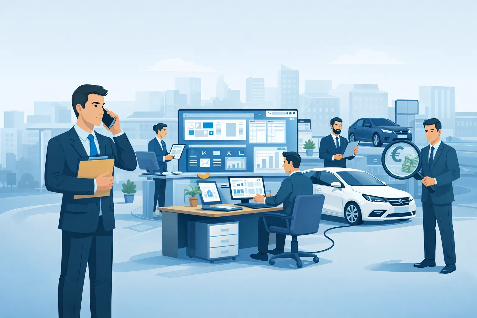 Externalisation de la gestion de flotte automobile en entreprise