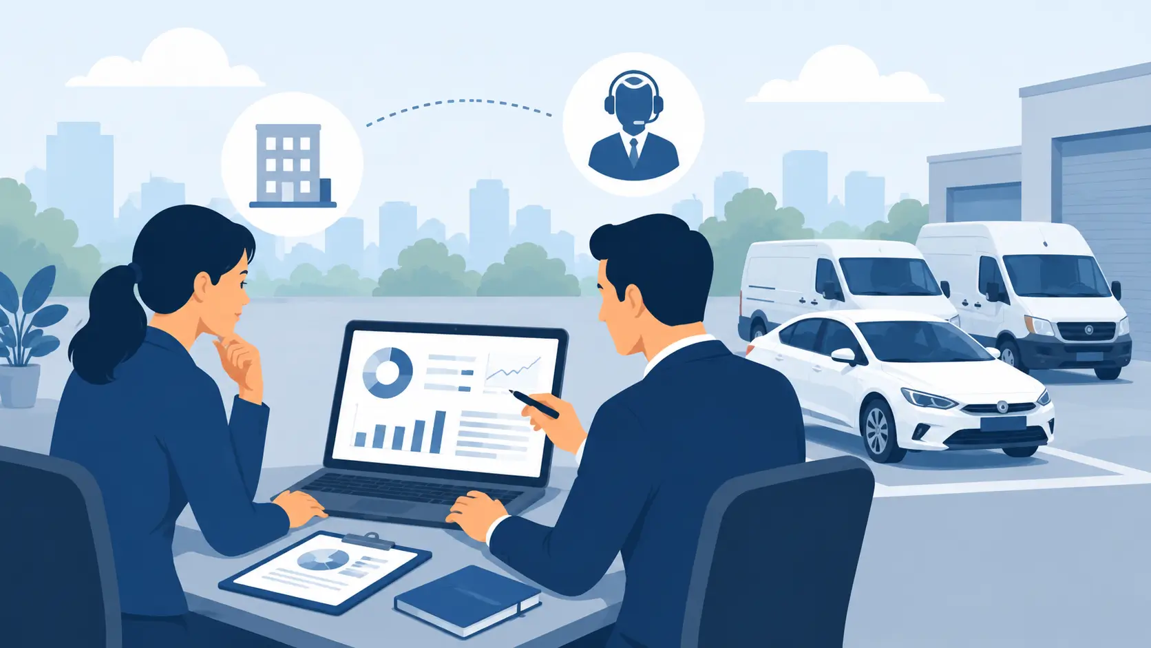 Externaliser Gestion de flotte : internaliser ou externaliser