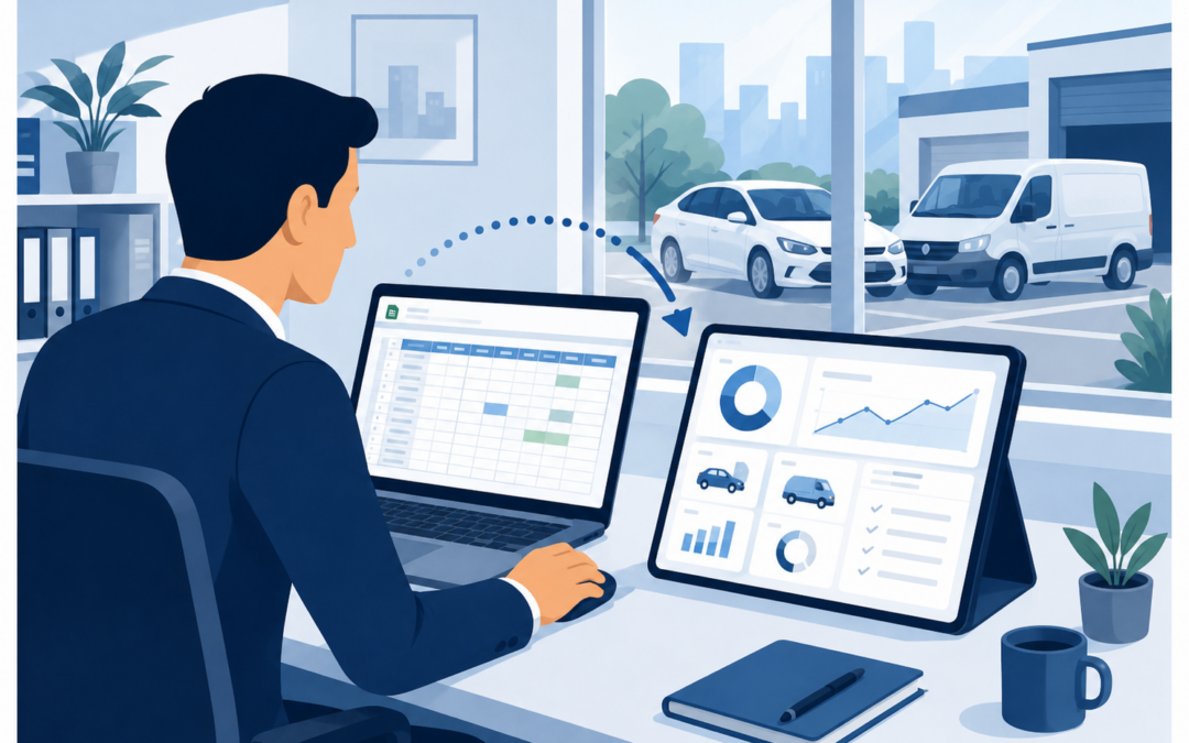Excel ou logiciel de gestion de flotte : quand changer ?