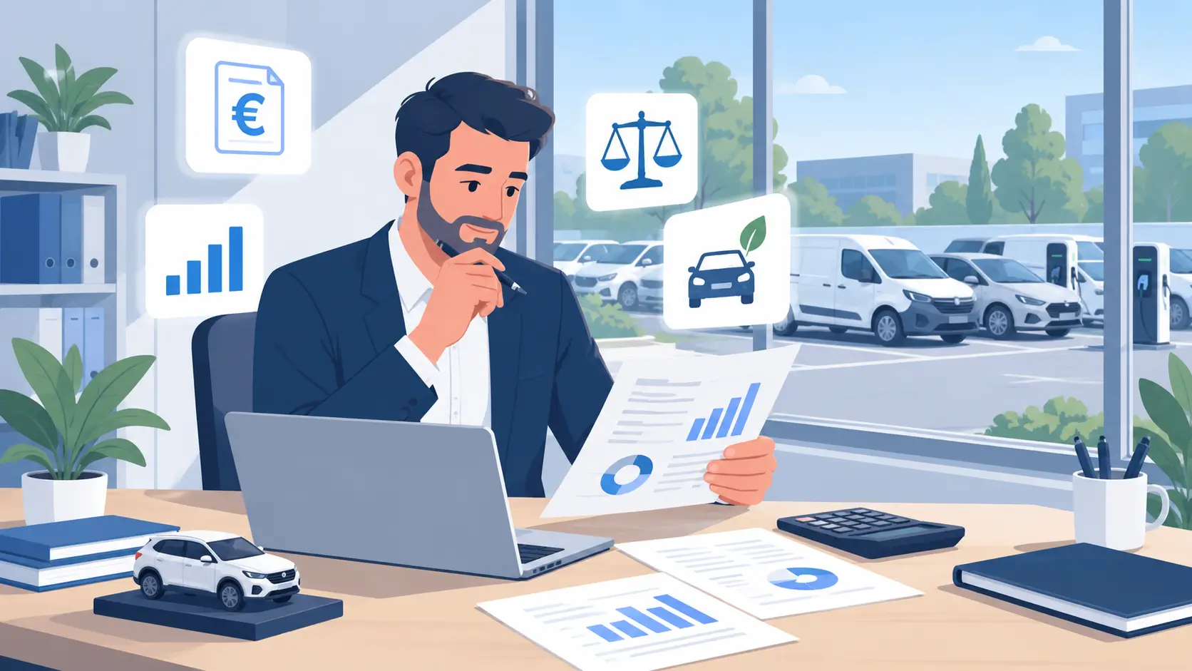 Fiscalité automobile d’une entreprise et coûts liés à la gestion de flotte