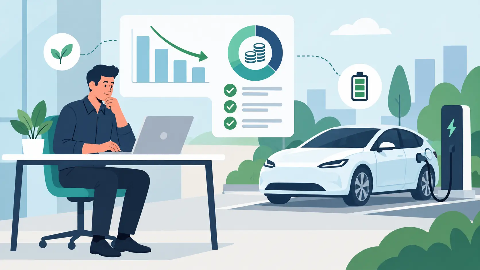 Optimisation du TCO d’une flotte électrique et de ses coûts de recharge