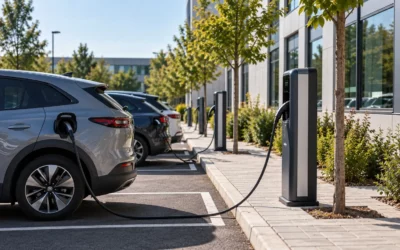 Bornes de recharge en entreprise : aides en 2026